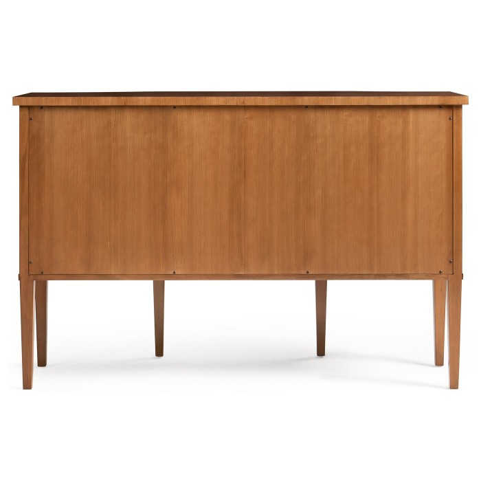 Windsor Crotch Walnut Breakfront Sideboard