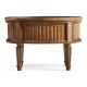 LDS Custom Oval Trough Planter - LDS Taylorsville Temple