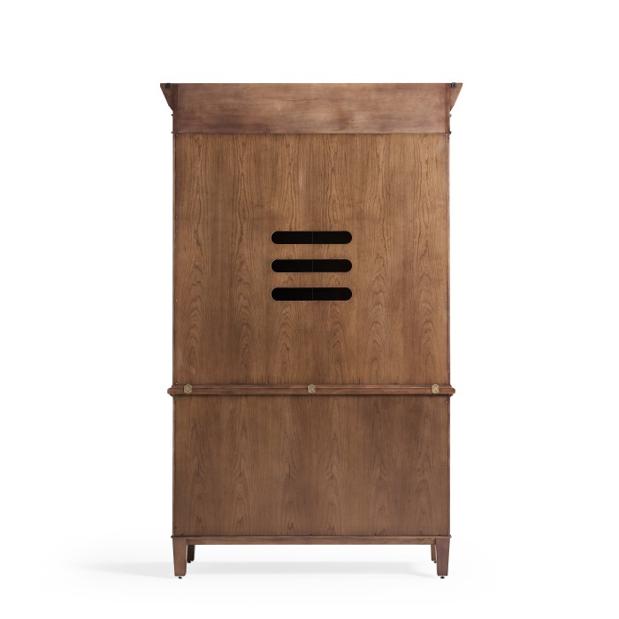 TV Armoire with pocket doors