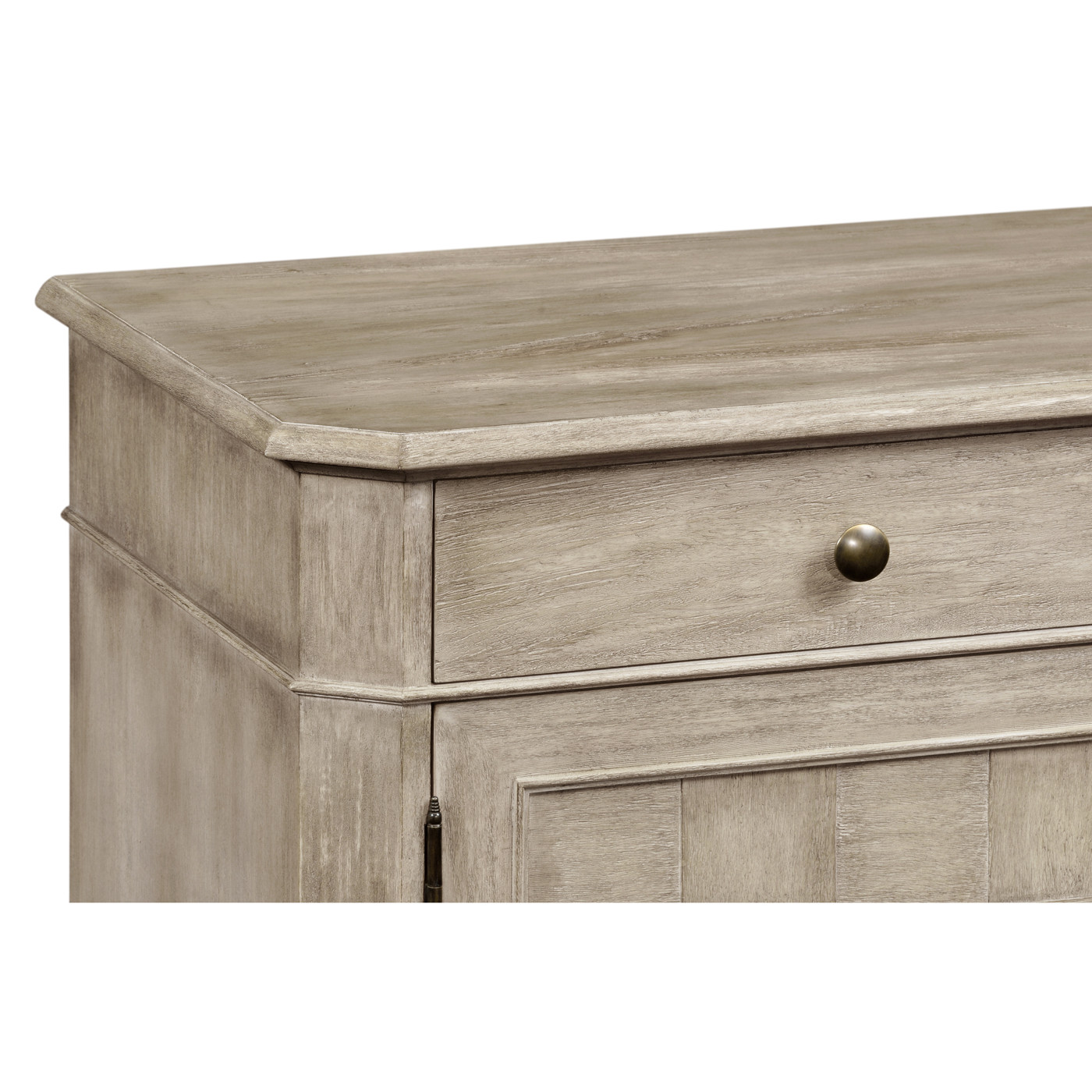 Rustic Grey Three Door Sideboard 69