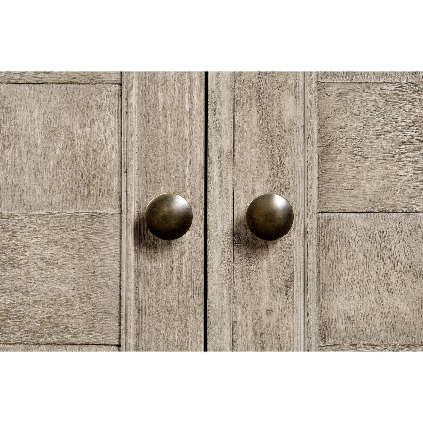 Rustic Grey Three Door Sideboard 69