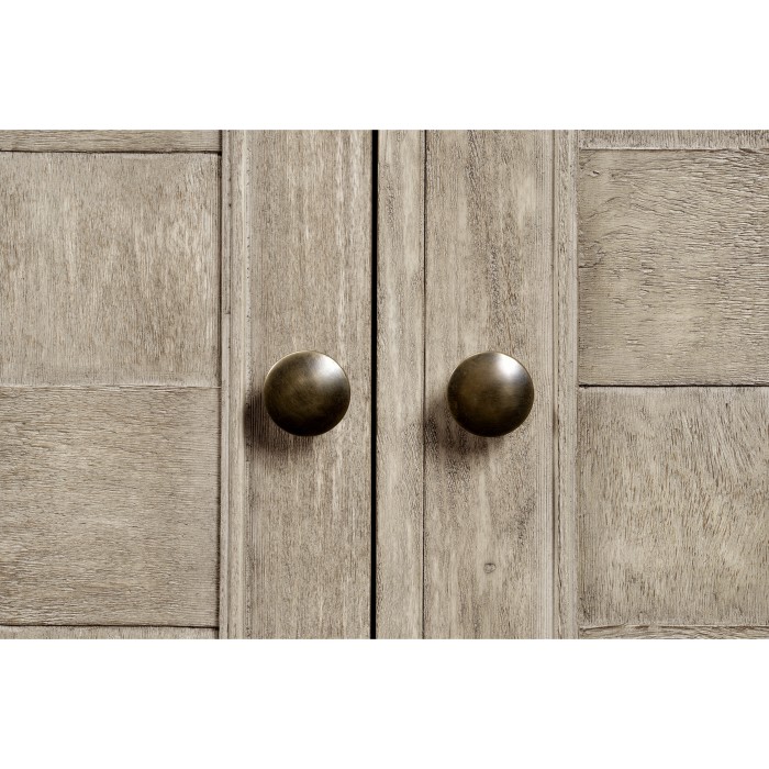 Rustic Grey Three Door Sideboard 69