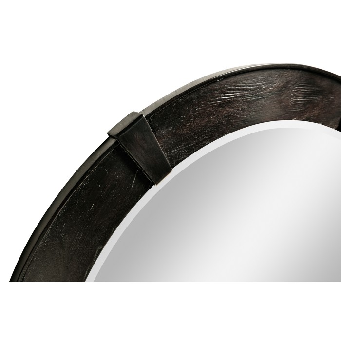 Dark Ale Round Mirror