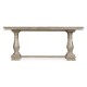 Rustic Grey Rectangular Fixed Top Dining Table 71