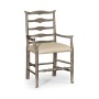 Casual Ladder Back Arm Chair