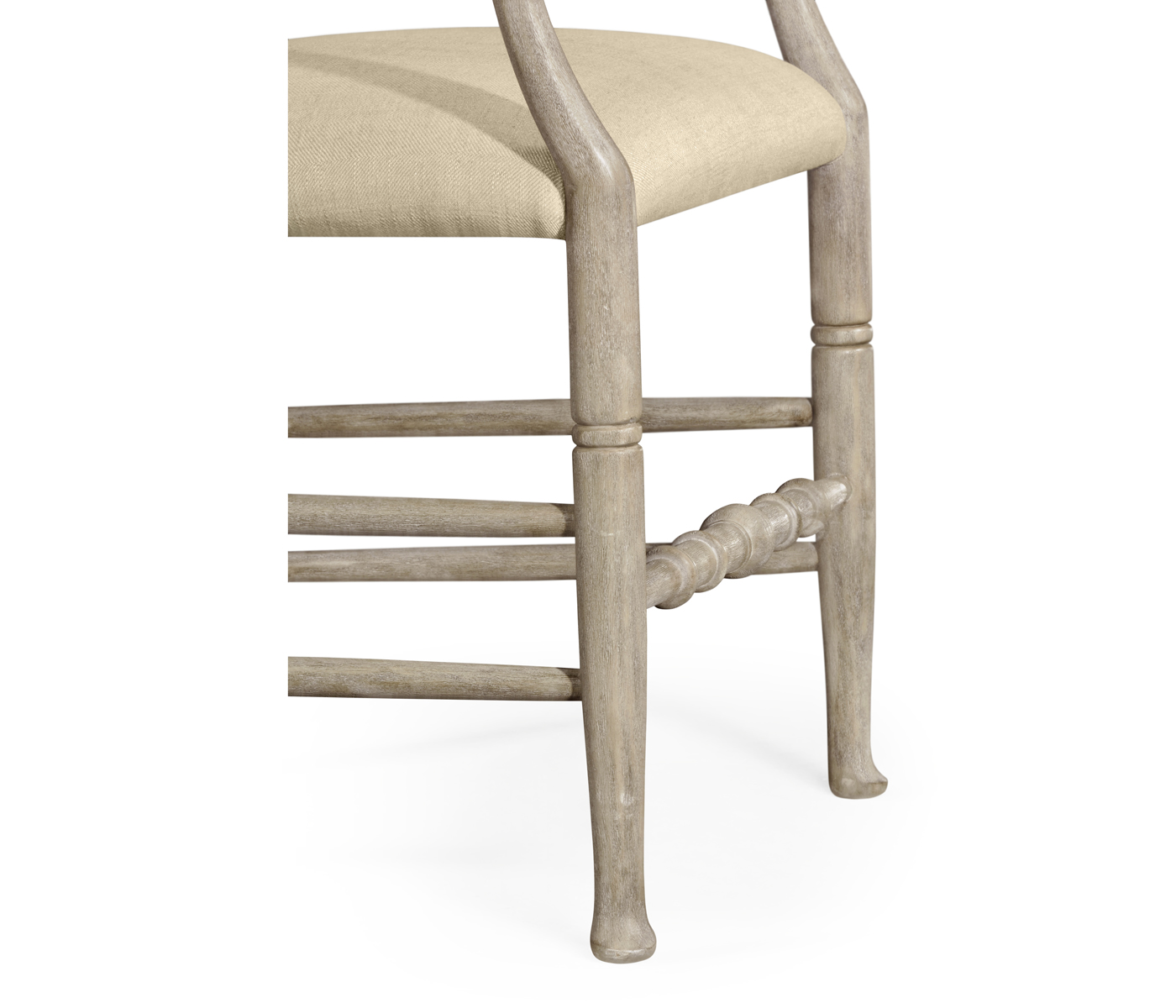 Casual Ladder Back Arm Chair