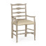 Casual Ladder Back Arm Chair