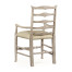 Casual Ladder Back Arm Chair
