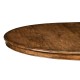 Circular Extending Dining Table in Country Walnut 55