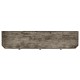 Antique Dark Grey Three Drawer Large Console Table