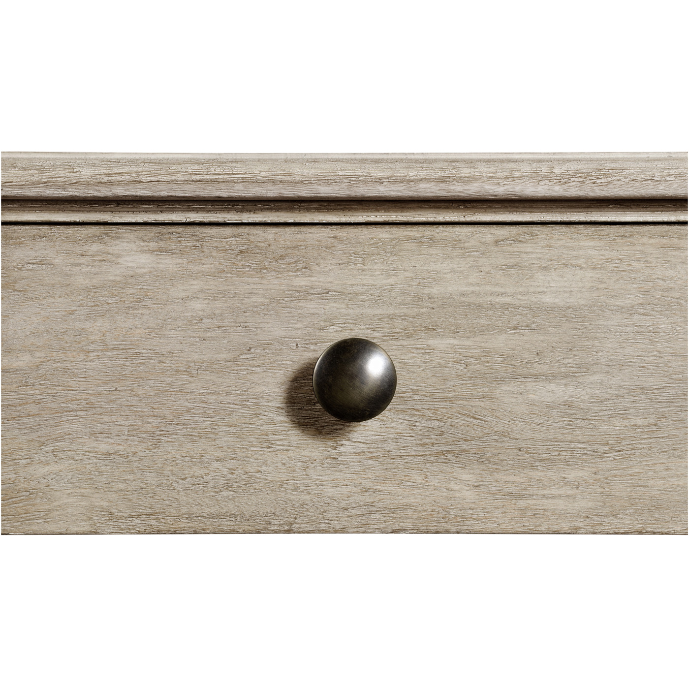 Rustic Grey Three Drawer Large Console Table