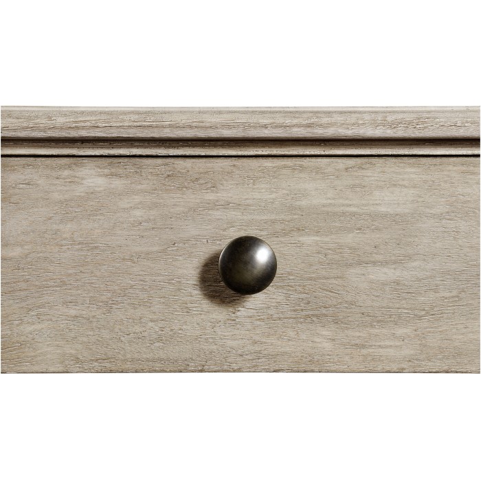 Rustic Grey Three Drawer Large Console Table