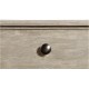 Rustic Grey Three Drawer Large Console Table