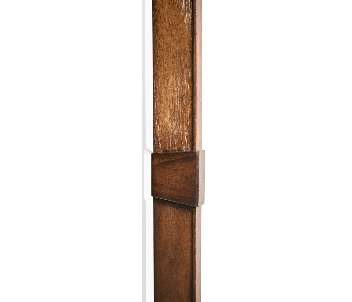 Country Walnut Rectangular Mirror