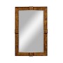 Country Walnut Rectangular Mirror