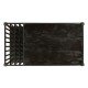 Dark Ale Rectangular Coffee Table with Magazine Rack