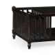 Dark Ale Rectangular Coffee Table with Magazine Rack
