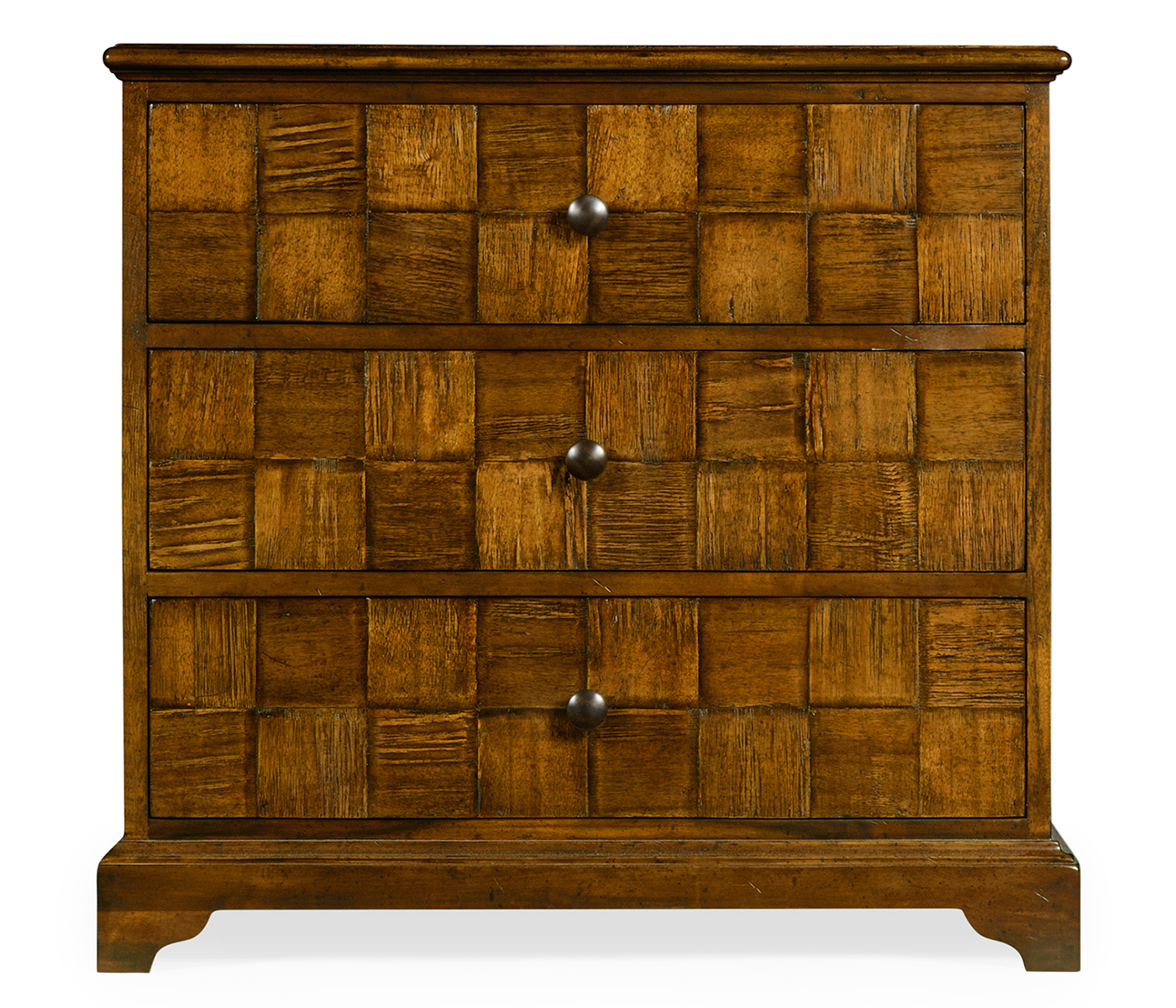 Country Walnut Small Chest of Drawers