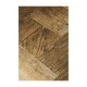 Medium Driftwood Square Coffee Table with Iron Base