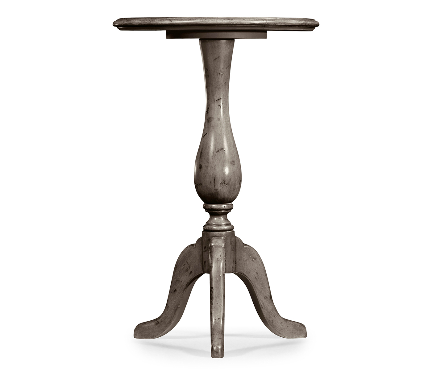 Antique Dark Grey Tall Cocktail Table