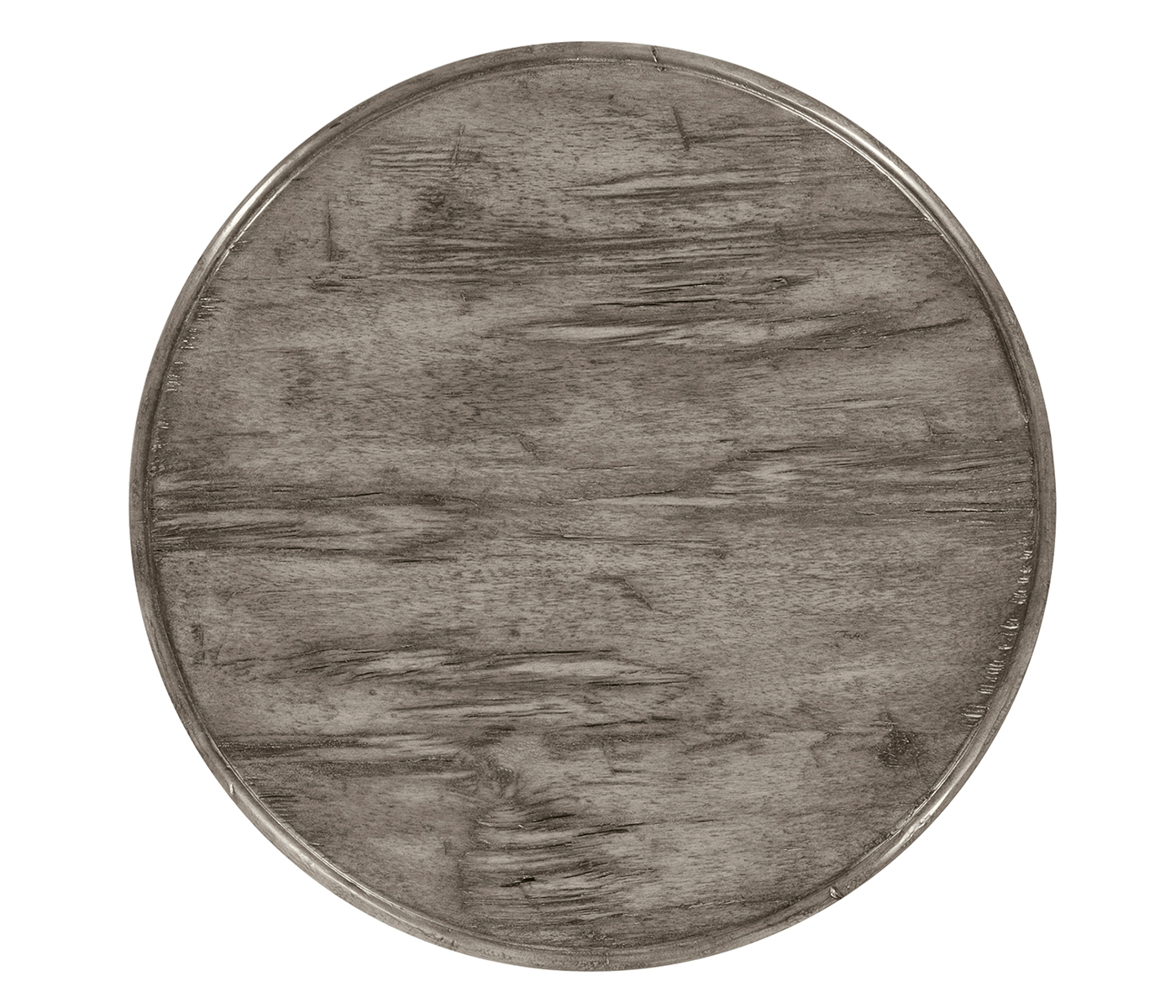 Antique Dark Grey Tall Cocktail Table