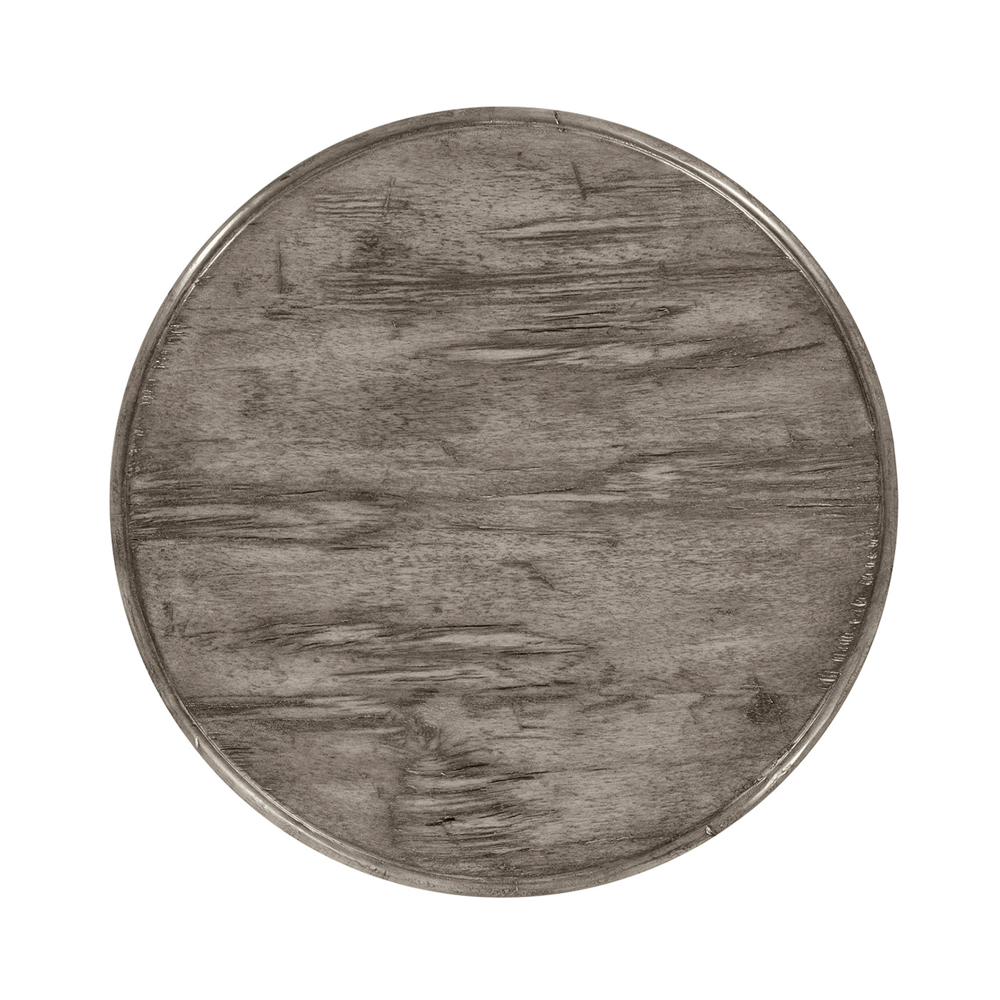 Antique Dark Grey Tall Cocktail Table