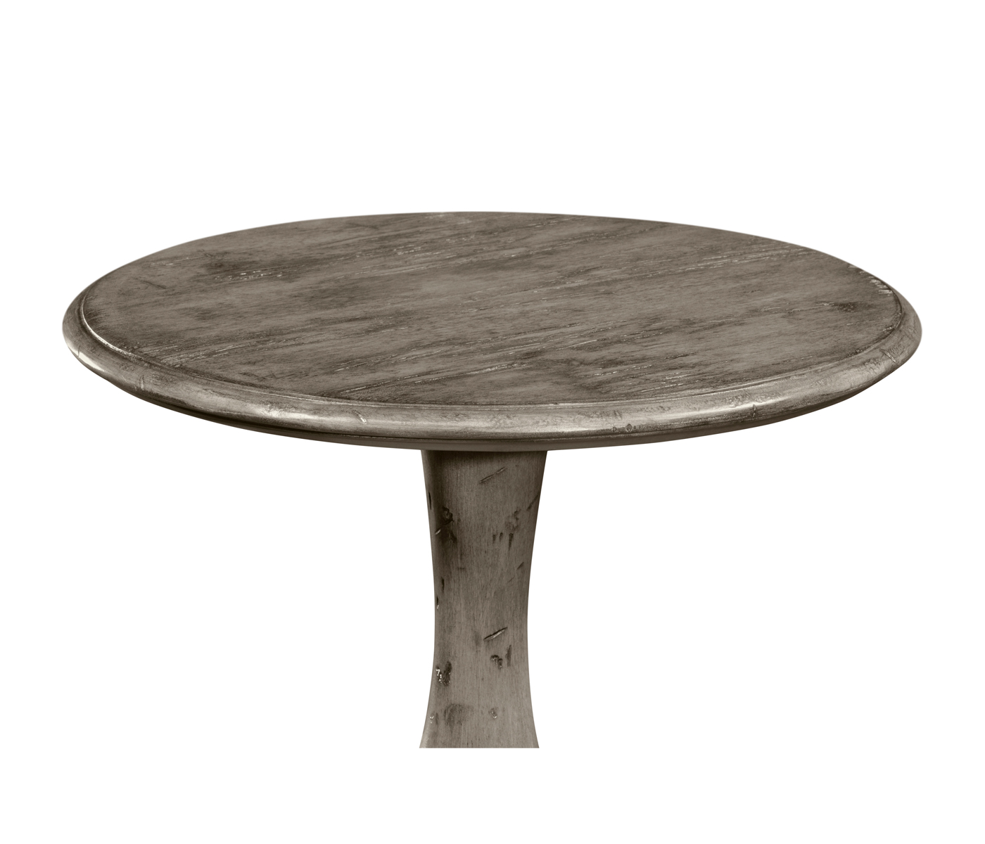 Antique Dark Grey Tall Cocktail Table