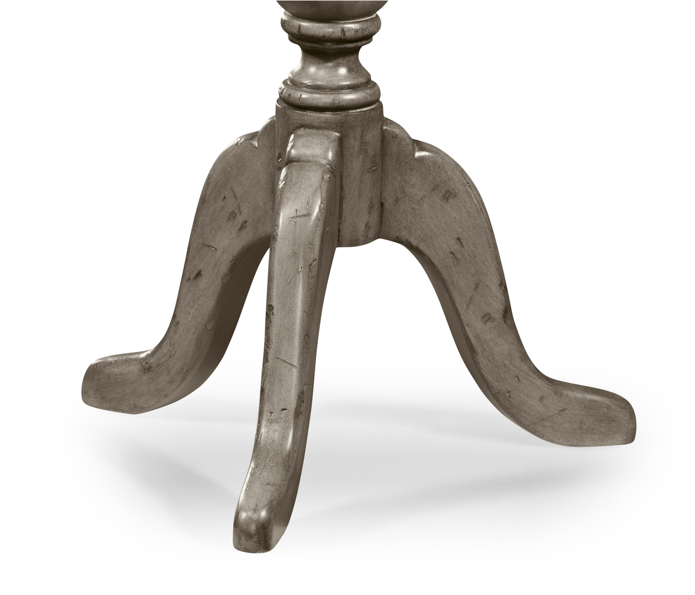 Antique Dark Grey Tall Cocktail Table