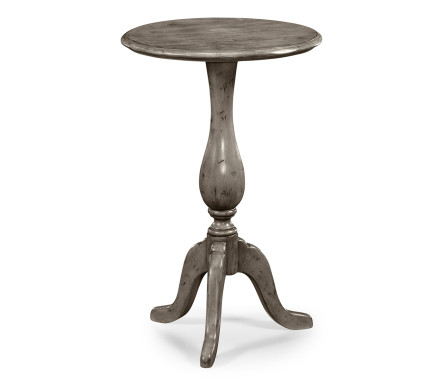 Antique Dark Grey Tall Cocktail Table