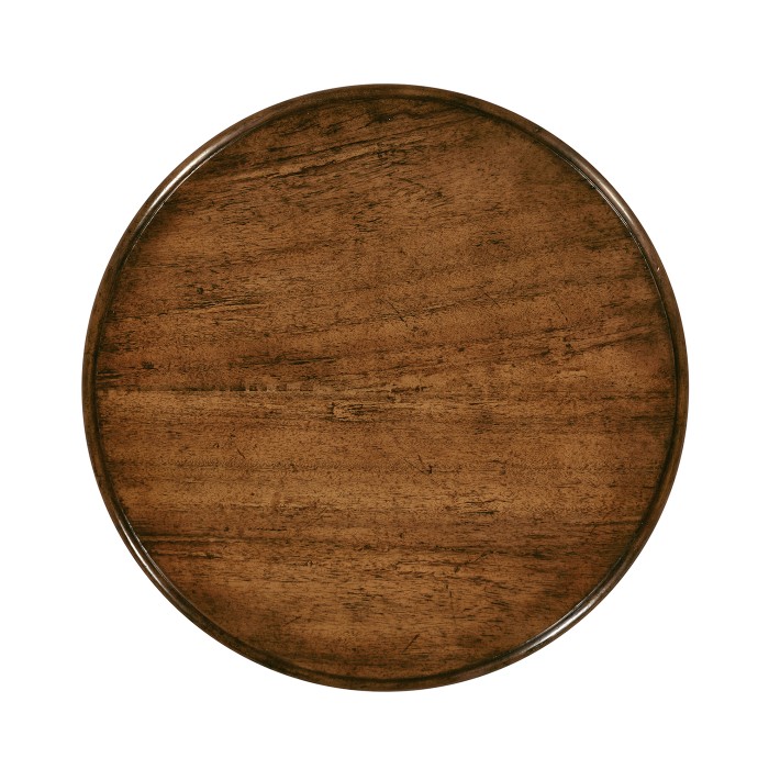Country Walnut Tall Cocktail Table