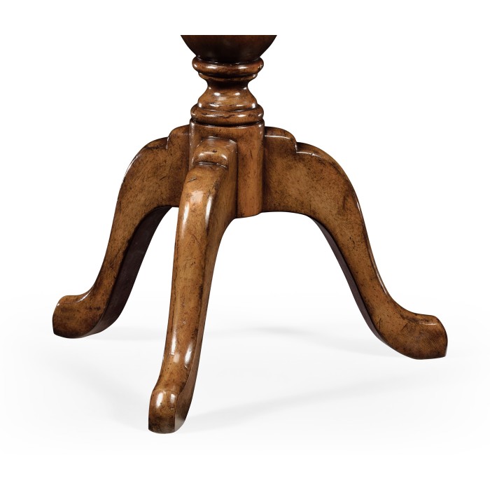 Country Walnut Tall Cocktail Table
