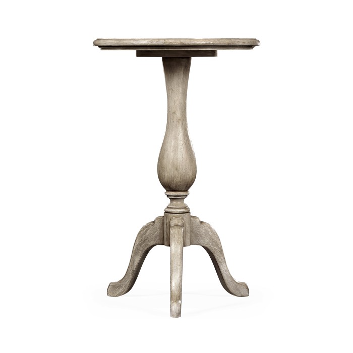 Rustic Grey Tall Cocktail Table