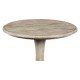 Rustic Grey Tall Cocktail Table