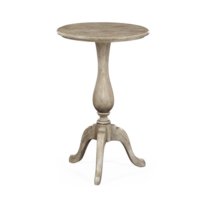Rustic Grey Tall Cocktail Table