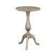 Rustic Grey Tall Cocktail Table