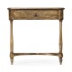 Medium Driftwood Small Console Table with Drawer