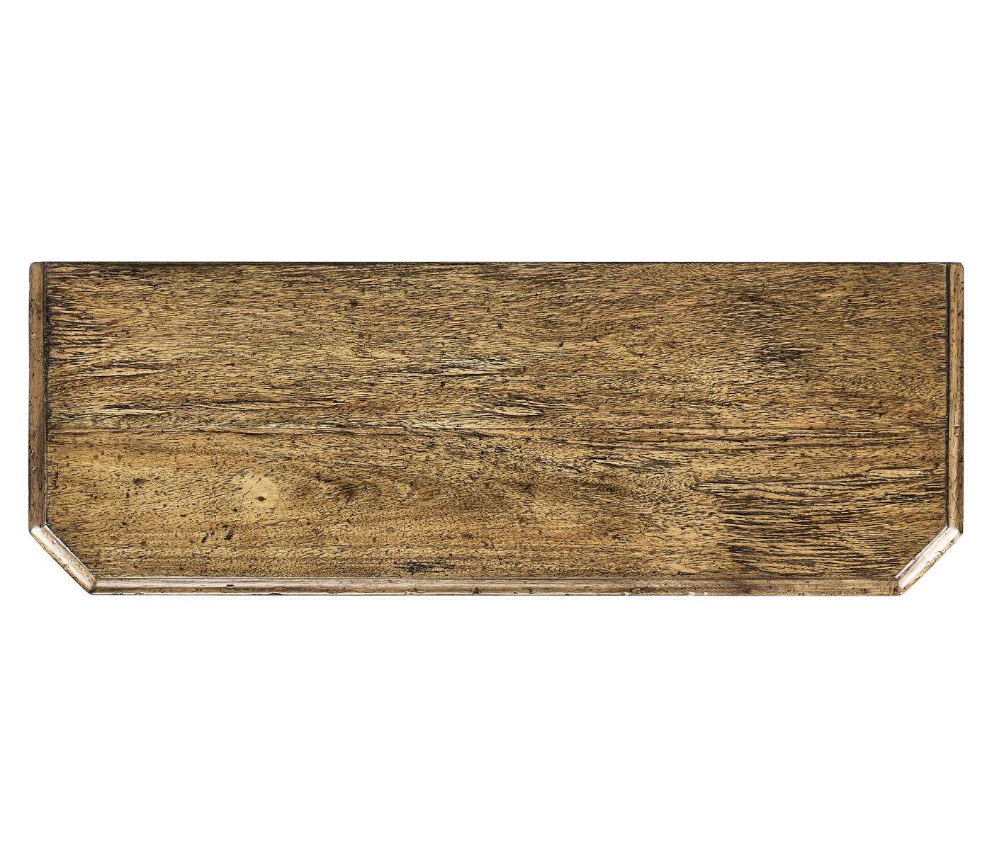 Medium Driftwood Small Console Table with Drawer