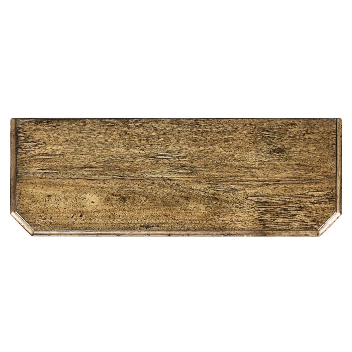 Medium Driftwood Small Console Table with Drawer