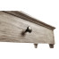 Rustic Grey Small Console Table with Drawer