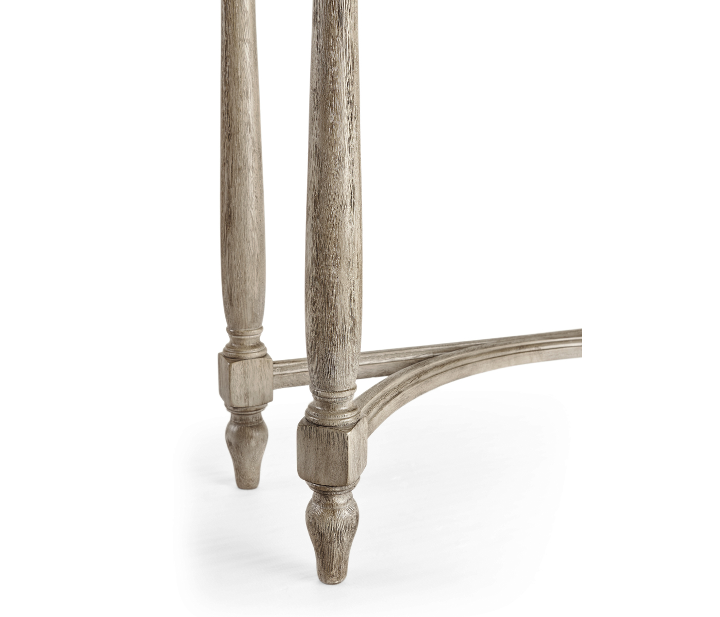 Rustic Grey Small Console Table with Drawer