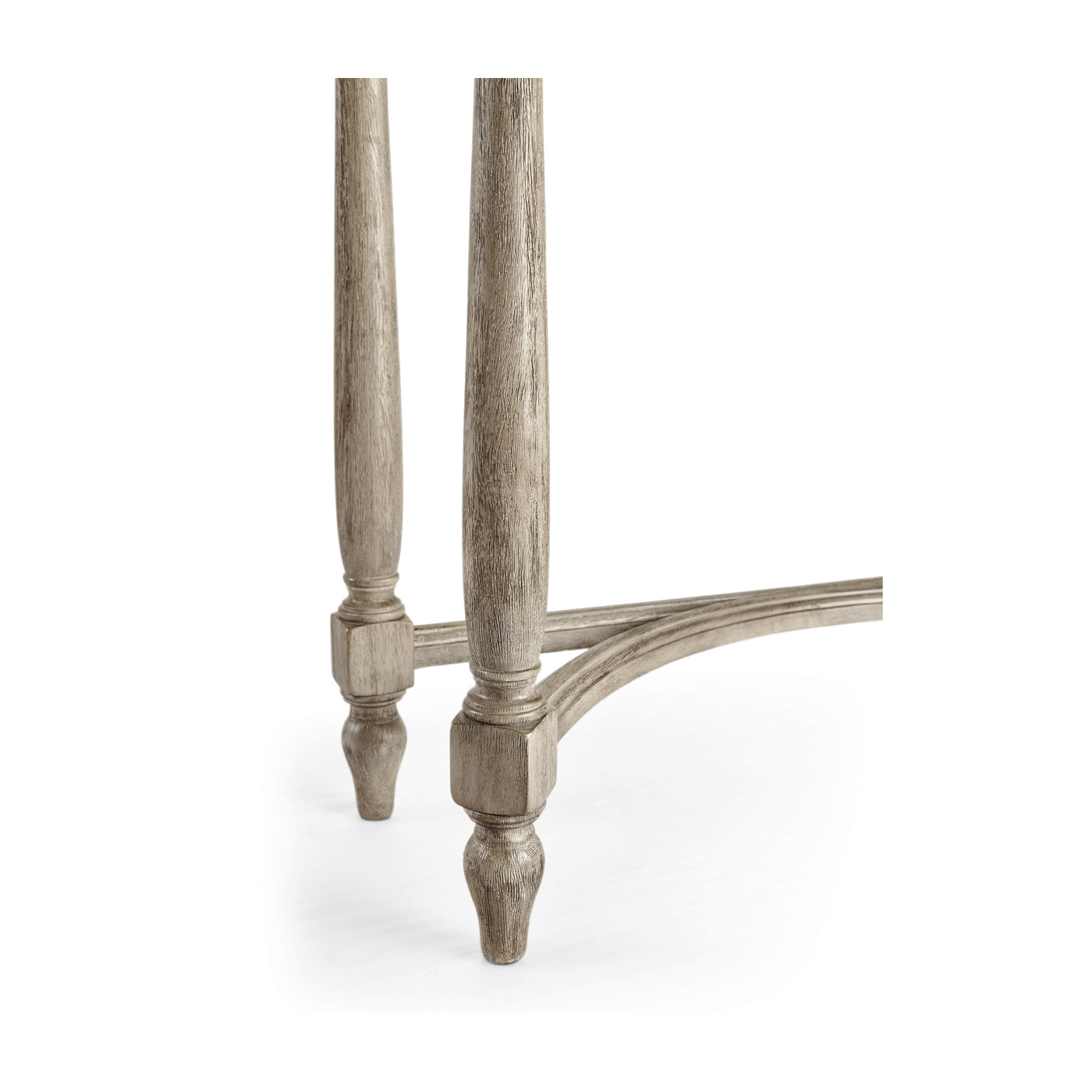 Rustic Grey Small Console Table with Drawer