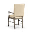 Casual Upholstered Dining Arm Chair