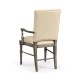 Casual Upholstered Dining Arm Chair
