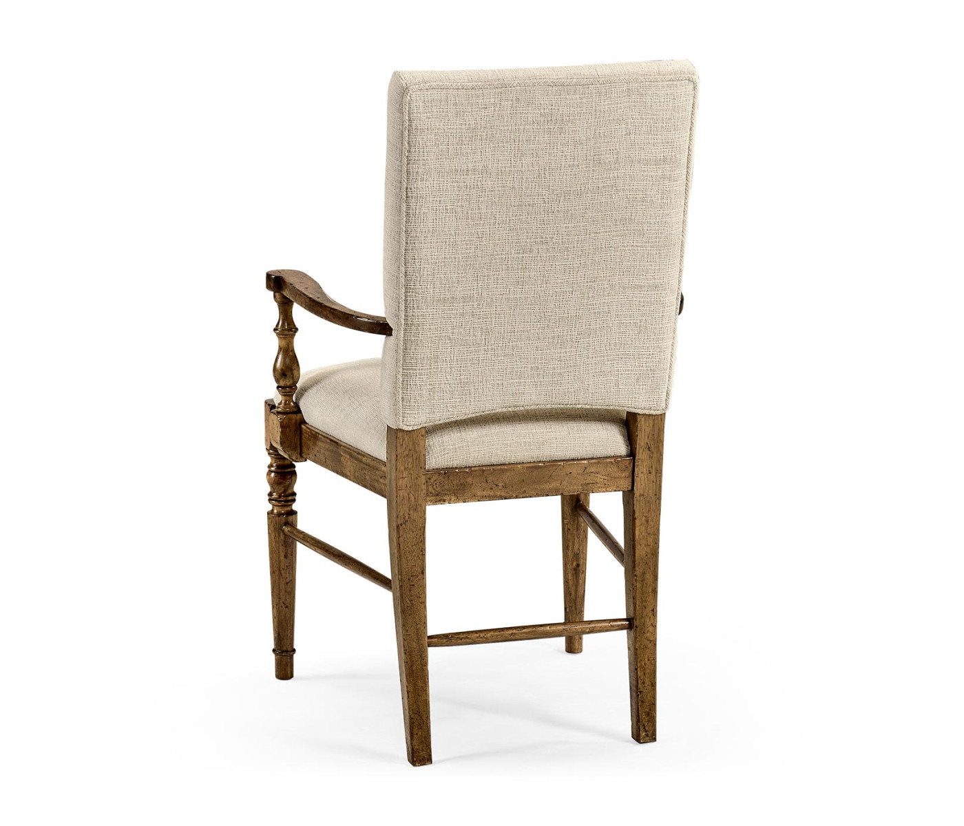 Casual Upholstered Dining Arm Chair