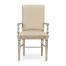 Casual Upholstered Dining Arm Chair