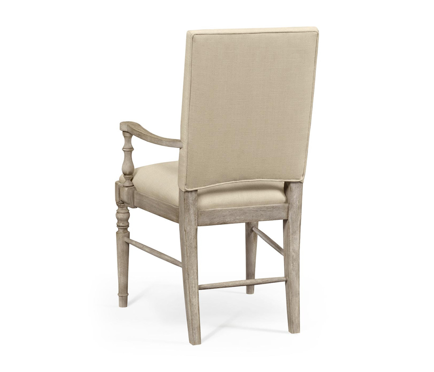 Casual Upholstered Dining Arm Chair