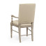 Casual Upholstered Dining Arm Chair
