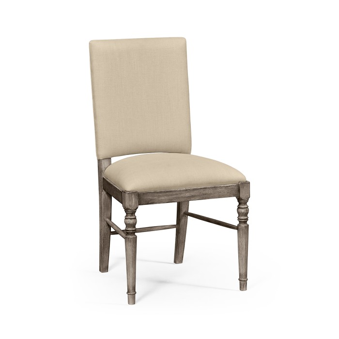 Casual Upholstered Dining Side Chair