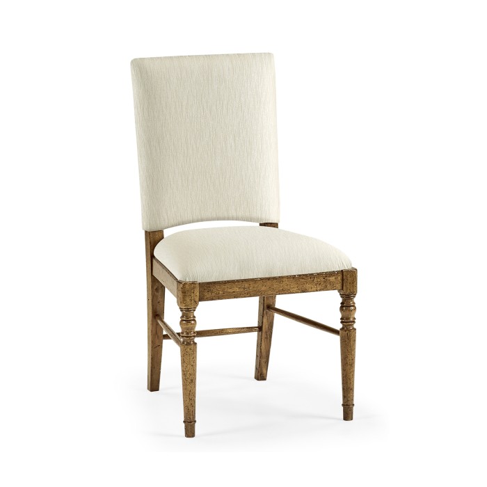 Casual Upholstered Dining Side Chair