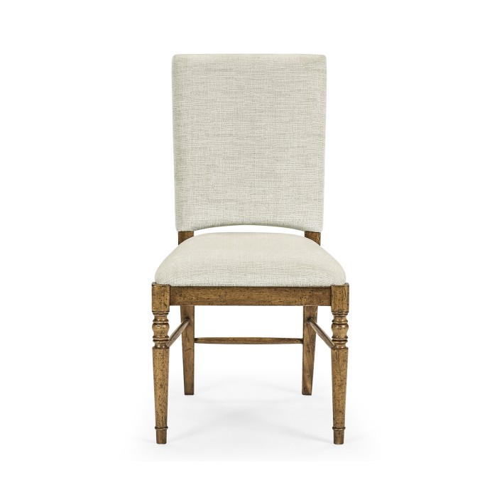 Casual Upholstered Dining Side Chair